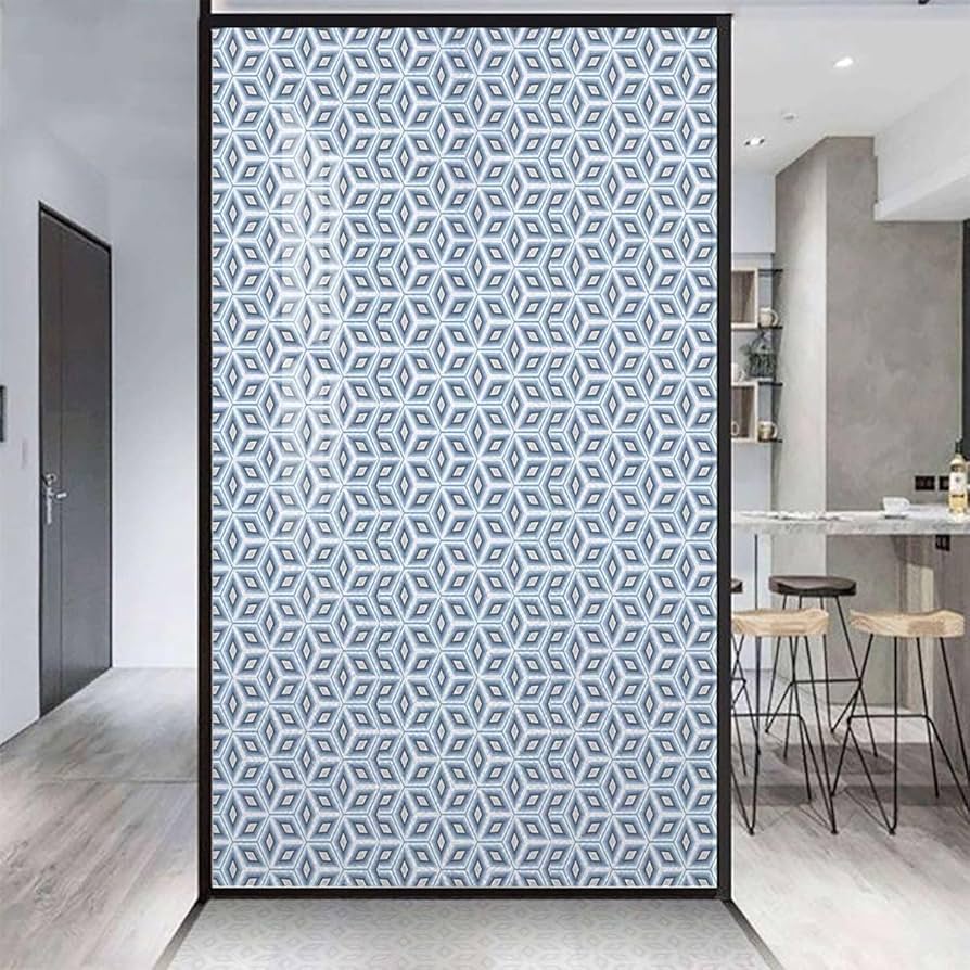 White Frosted Glass Film